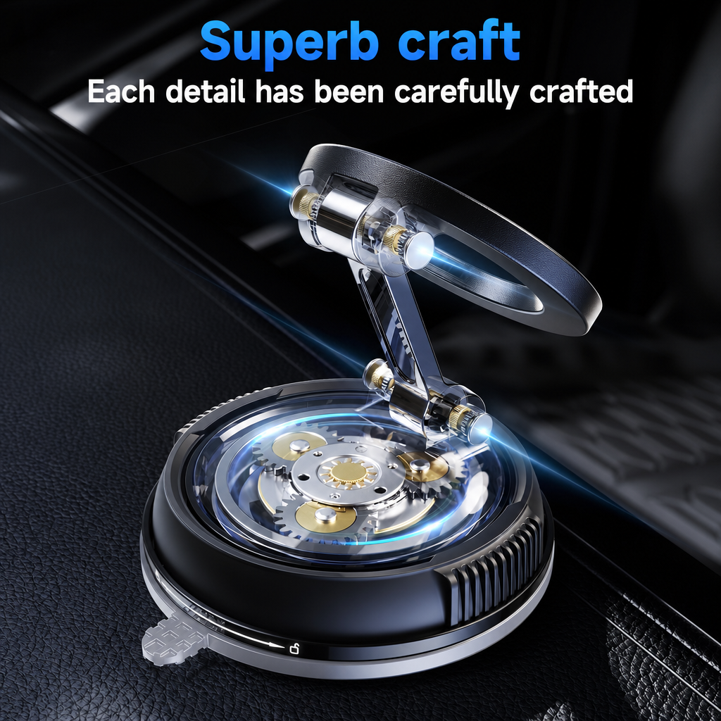 Magnetic Car Phone Holder Gift with Strong Magnet & Easy One-Second Install