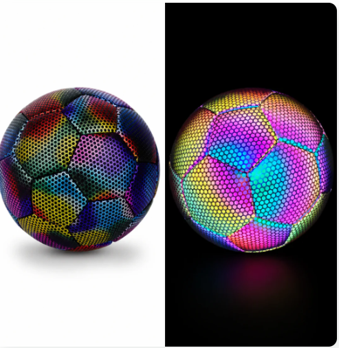 Holographic Glow Soccer Ball – Stand Out on the Pitch Every Game