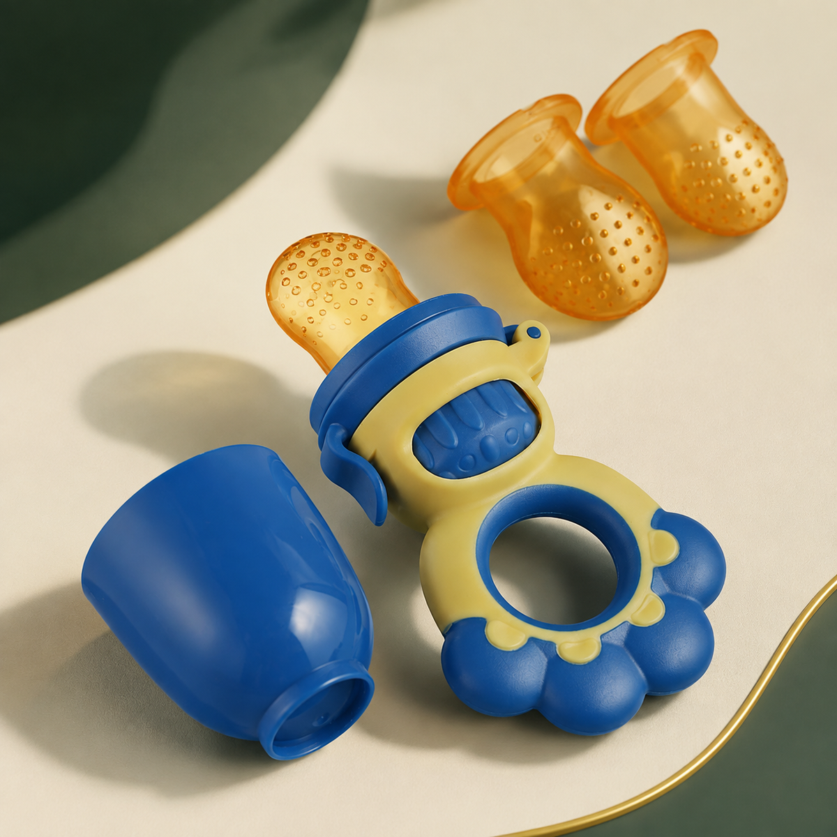 Silicone Baby Fruit Feeder Gift for Happy Little First Tastes