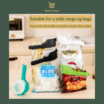 Smart Seal Bag Clips: Keep Snacks Fresh & Organized 🛒