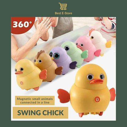 🚶‍♂️ Swinging Fun with Cute Chick Toys: Educational & Entertaining 🐥