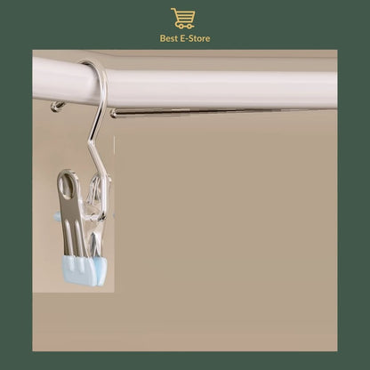 💼 Durable Elegance: Upgrade Your Hanging Experience with Our Portable Metal Hanging Clips