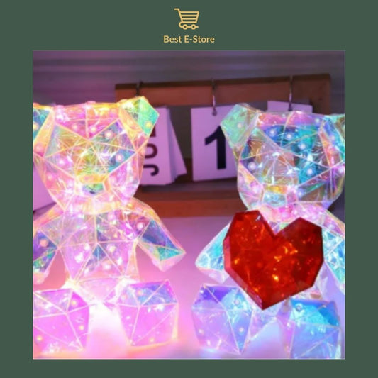 🎀 Whimsical Bear Light: Perfect Gift for Any Room 🌈✨