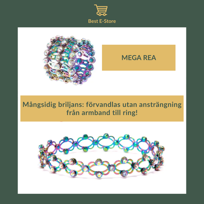 🎁 Den perfekta presenten: Konvertibel armring med gnistrande CZ-glamour 💎