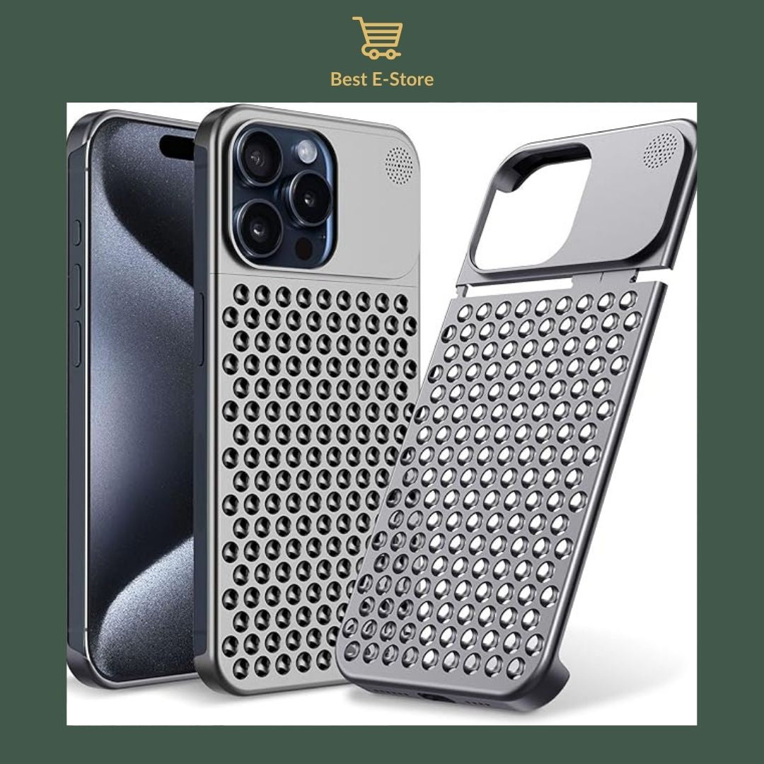 🚀FortressGuard: Edge-Raised Aluminum Alloy Case for iPhone - Stylish Defense🌈🔐