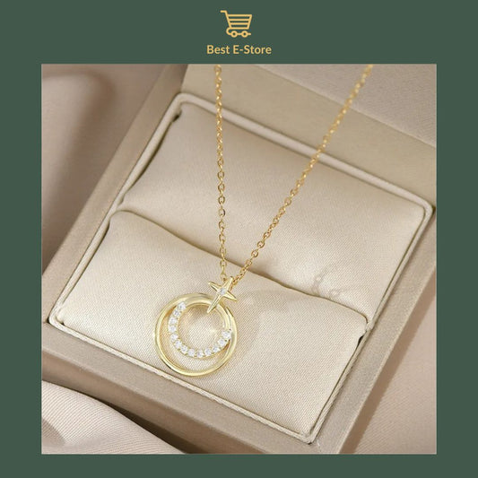 🎁 Perfect Gift: Elegant Gold-Plated Necklace for Any Occasion 💖