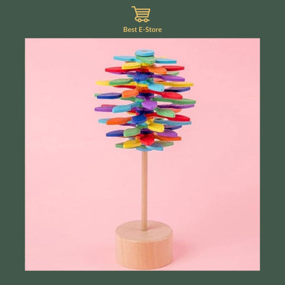 🎁 Gift of Art: Wooden Spiral Lollipop - Relaxation and Decor Combined ✨