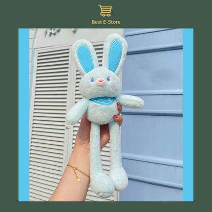 🌈 Fun & Functional: Stress-Relief Rabbit Keychain