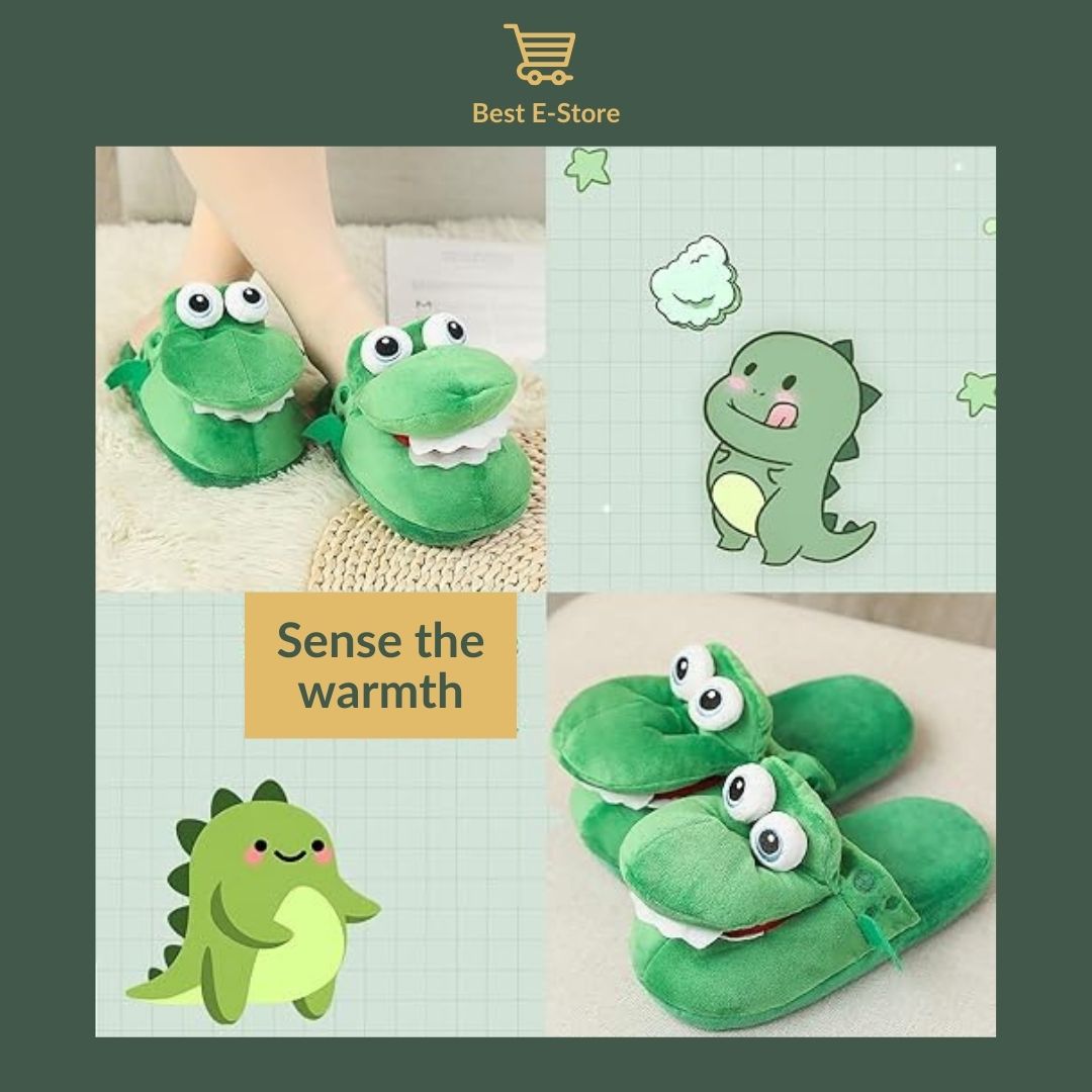 🐊 Cute Crocodile Mouth Open Slippers: Transform Every Steps into Adventures