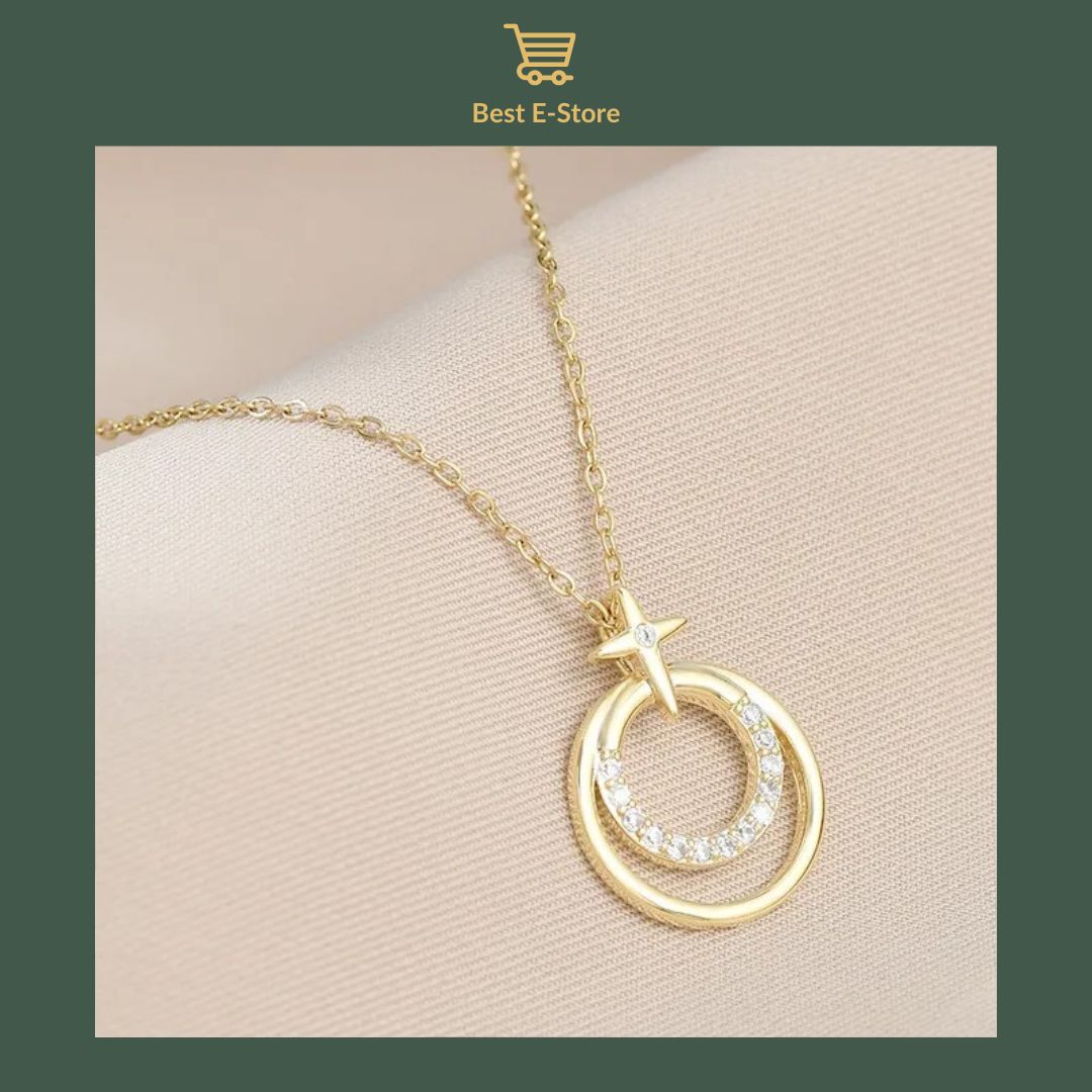 🎁 Perfect Gift: Elegant Gold-Plated Necklace for Any Occasion 💖