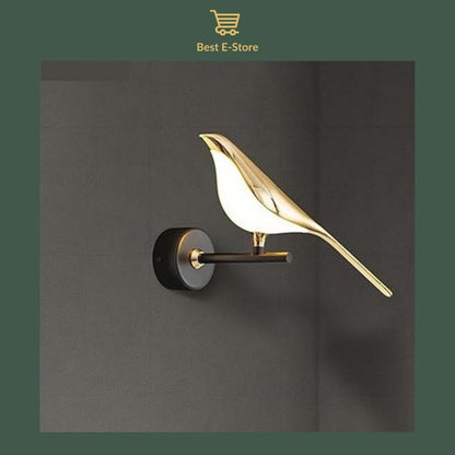 🕊️💡 Radiant Wings: Nordic Bird Wall Sconce 🏠