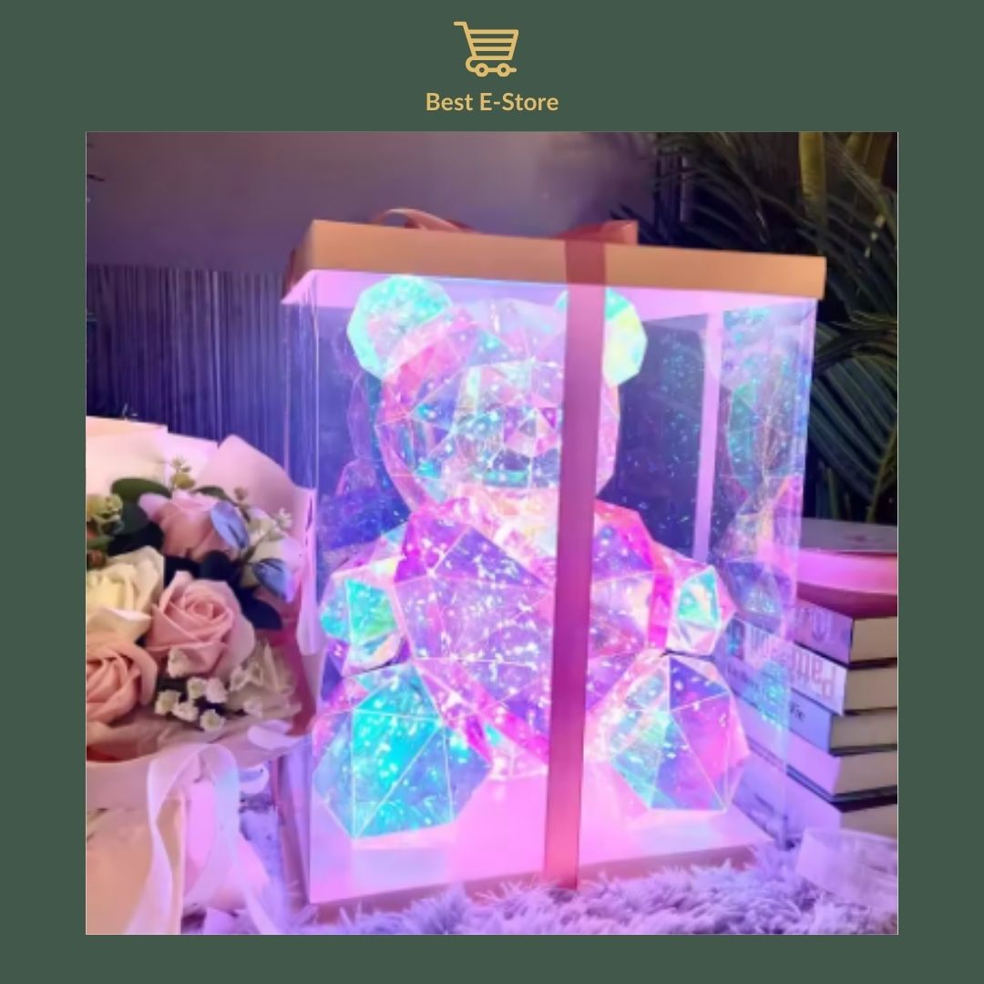 🎀 Whimsical Bear Light: Perfect Gift for Any Room 🌈✨