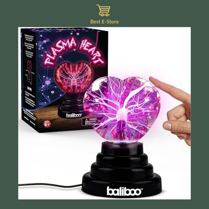 🛡️ Touch-Sensitive Plasma Heart Shaped Light ✨