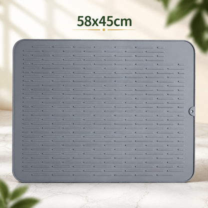 Silicone Dish Drying Mat Gift Heat Resistant Multipurpose Kitchen Mat