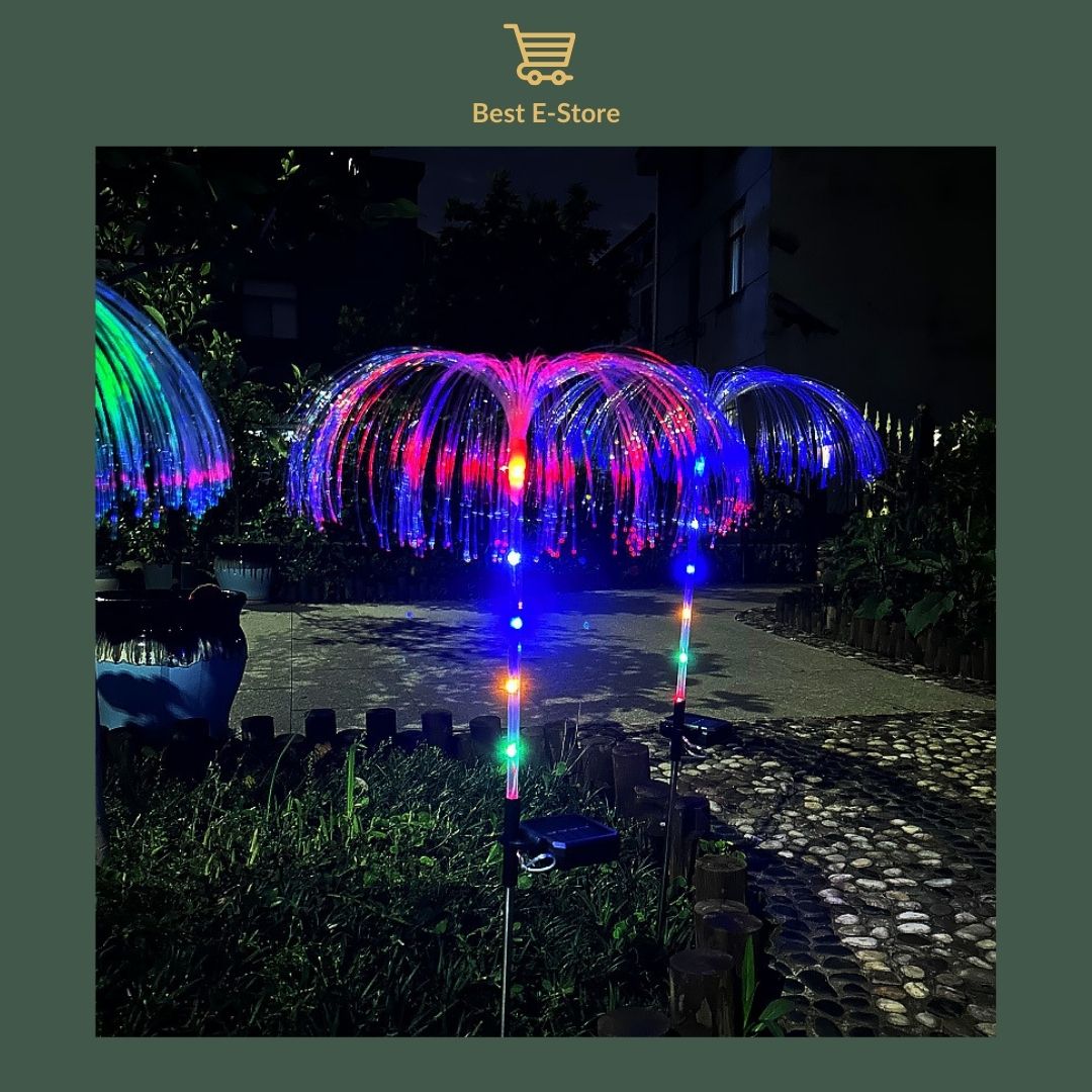 🌌 Automatic Illumination Solar Jellyfish Lights: Effortless Elegance for the Pathway and Garden 🌙✨