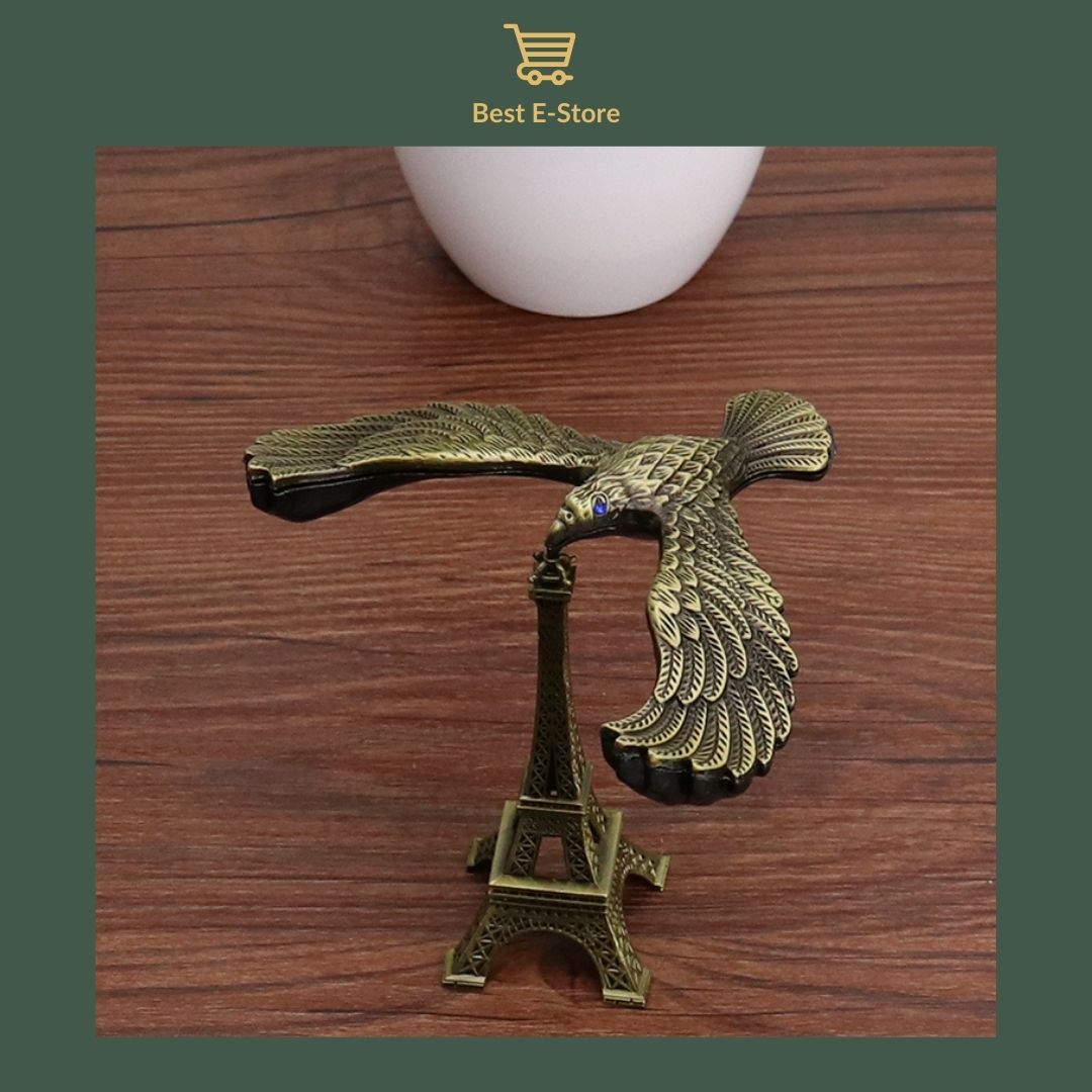 🌈 Lifelike Elegance: The Ultimate Gravity-Defying Eagle Decor 🦉💫