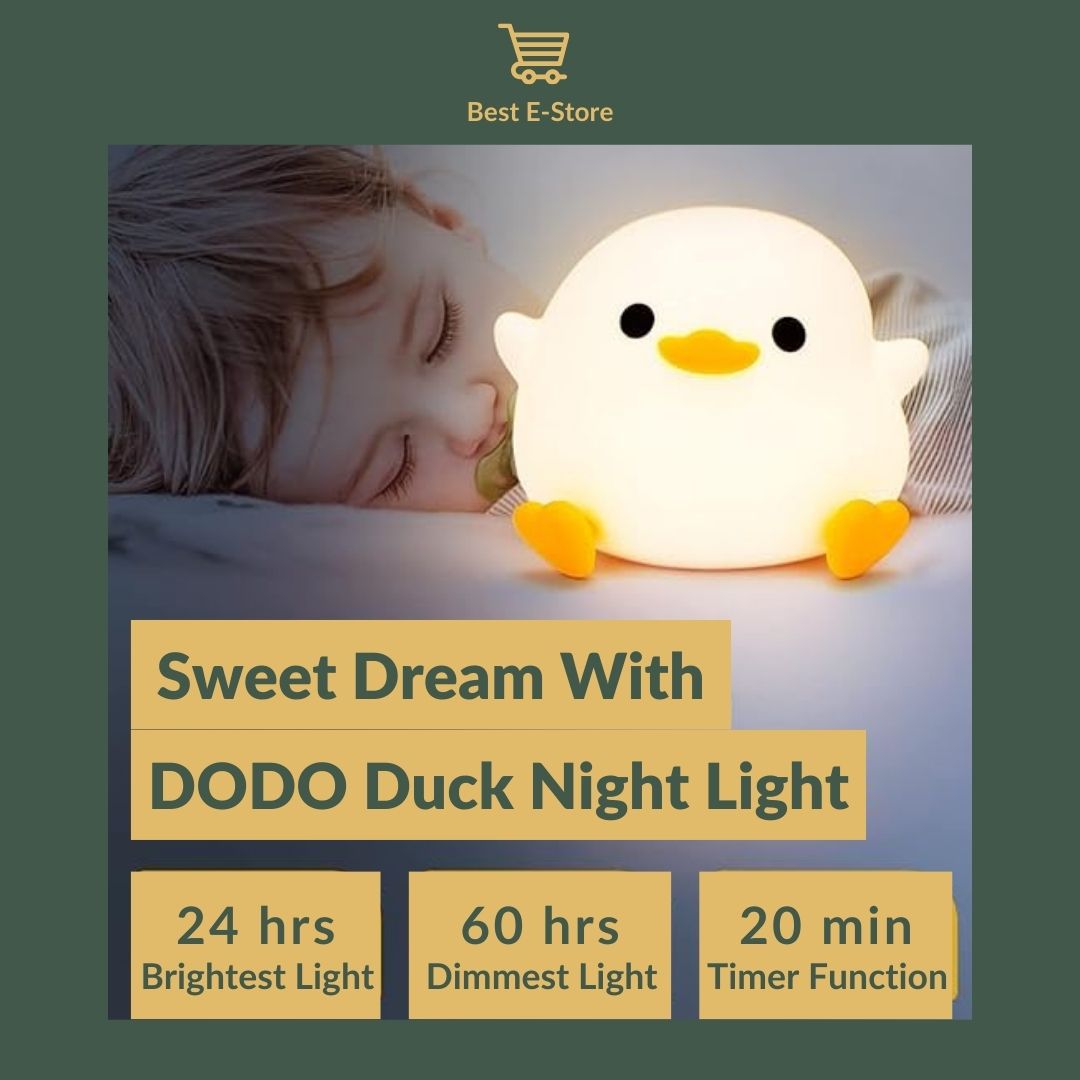 🌟 Dreamy Duck: Soft Glow for Sweet Sleeps ✨