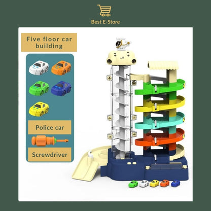 🌟 Interactive Parking Garage Playset for Kids: Educational & Fun 🌟