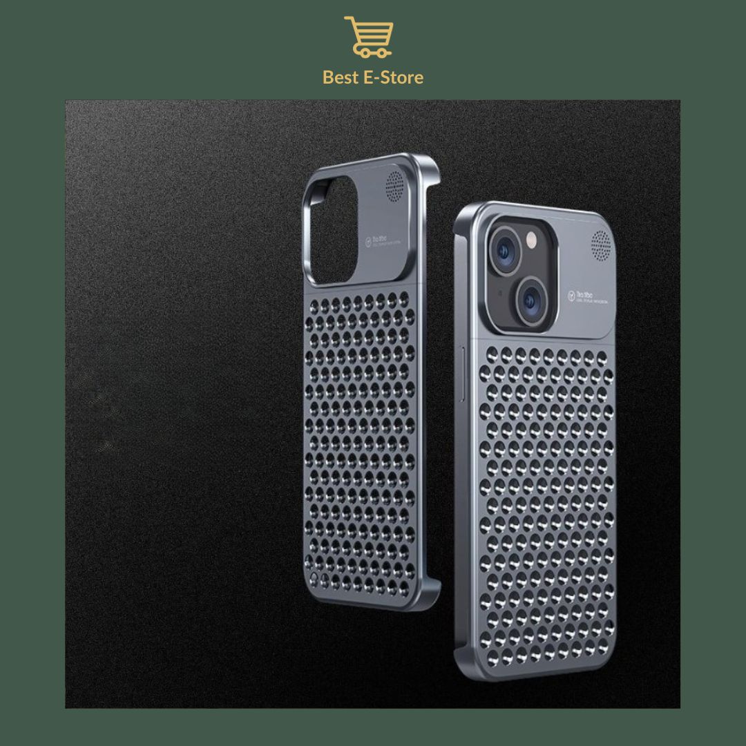 🚀FortressGuard: Edge-Raised Aluminum Alloy Case for iPhone - Stylish Defense🌈🔐