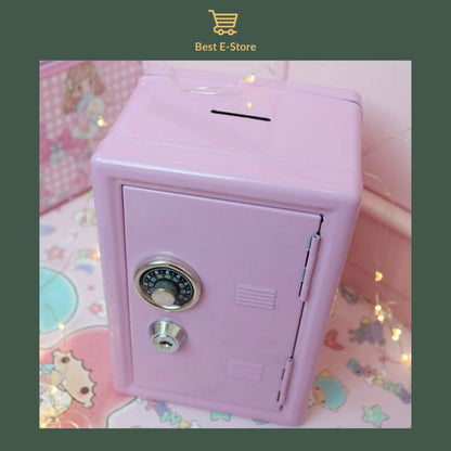 🔒 Secure-Saver: Metal Money Box with Dual Lock System