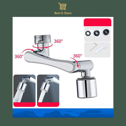 The New Double Extension Rotating Faucet Extender