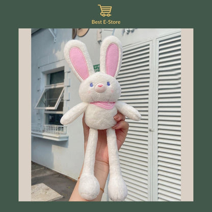 🌈 Fun & Functional: Stress-Relief Rabbit Keychain