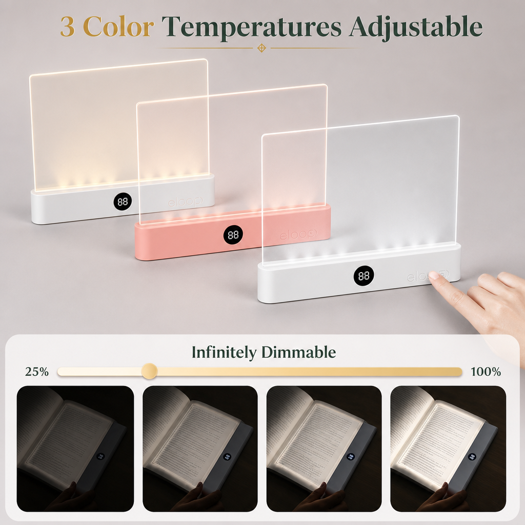 Creative Led Book Creative Book Light Gift for Readers with Timer and Warm Glow – Best E ...