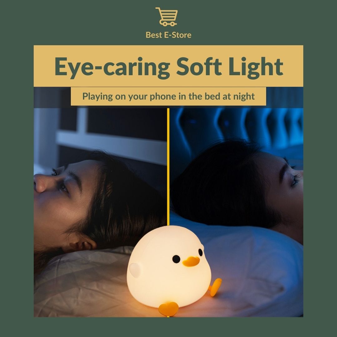 🌟 Dreamy Duck: Soft Glow for Sweet Sleeps ✨