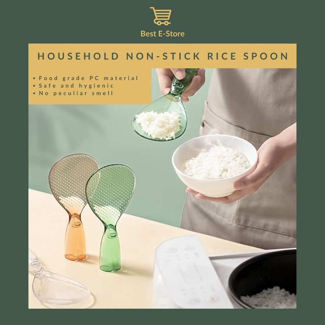 🌟 Hygienic Cooking Upgrade: Premium Standable Rice Paddle 🚿🍚