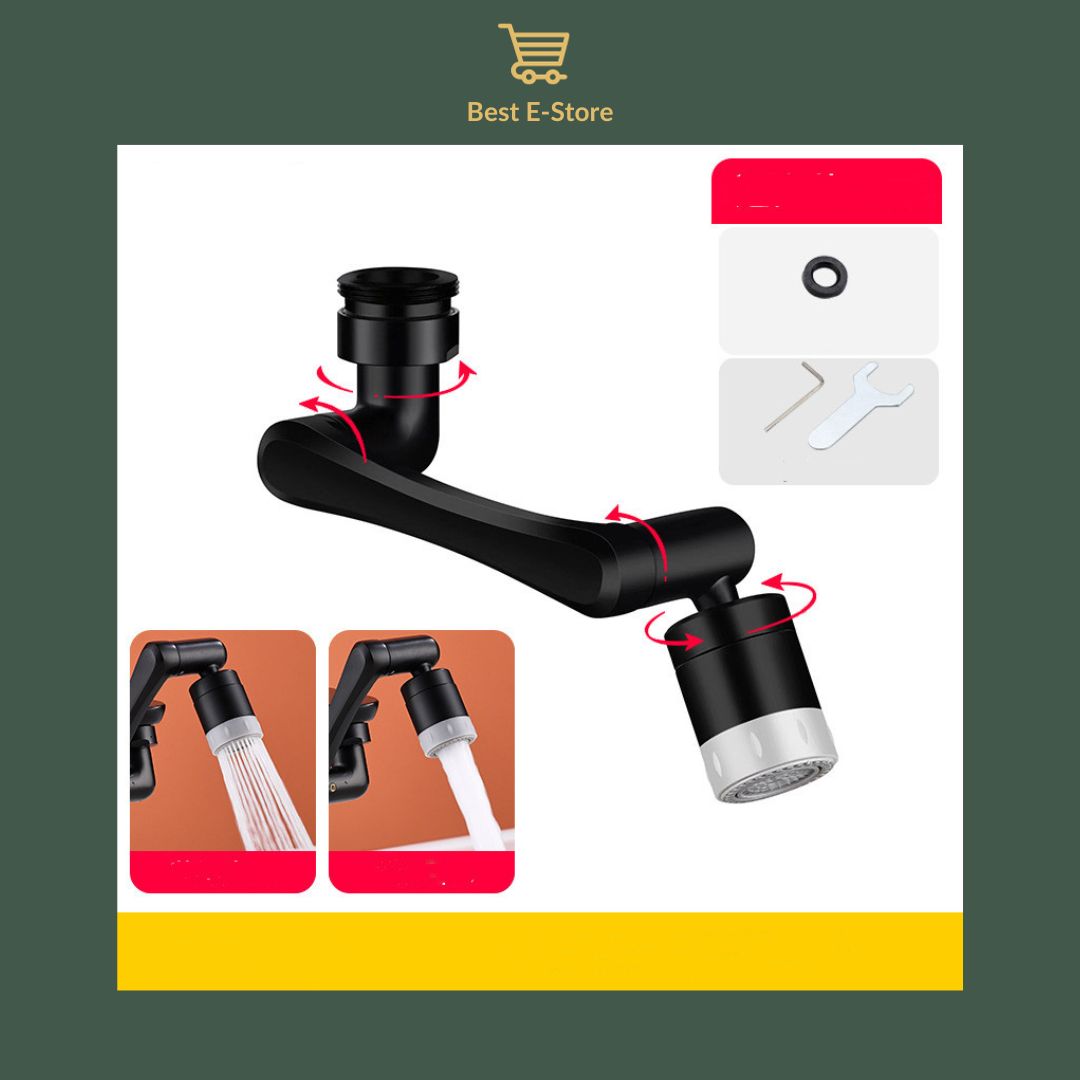 The New Double Extension Rotating Faucet Extender