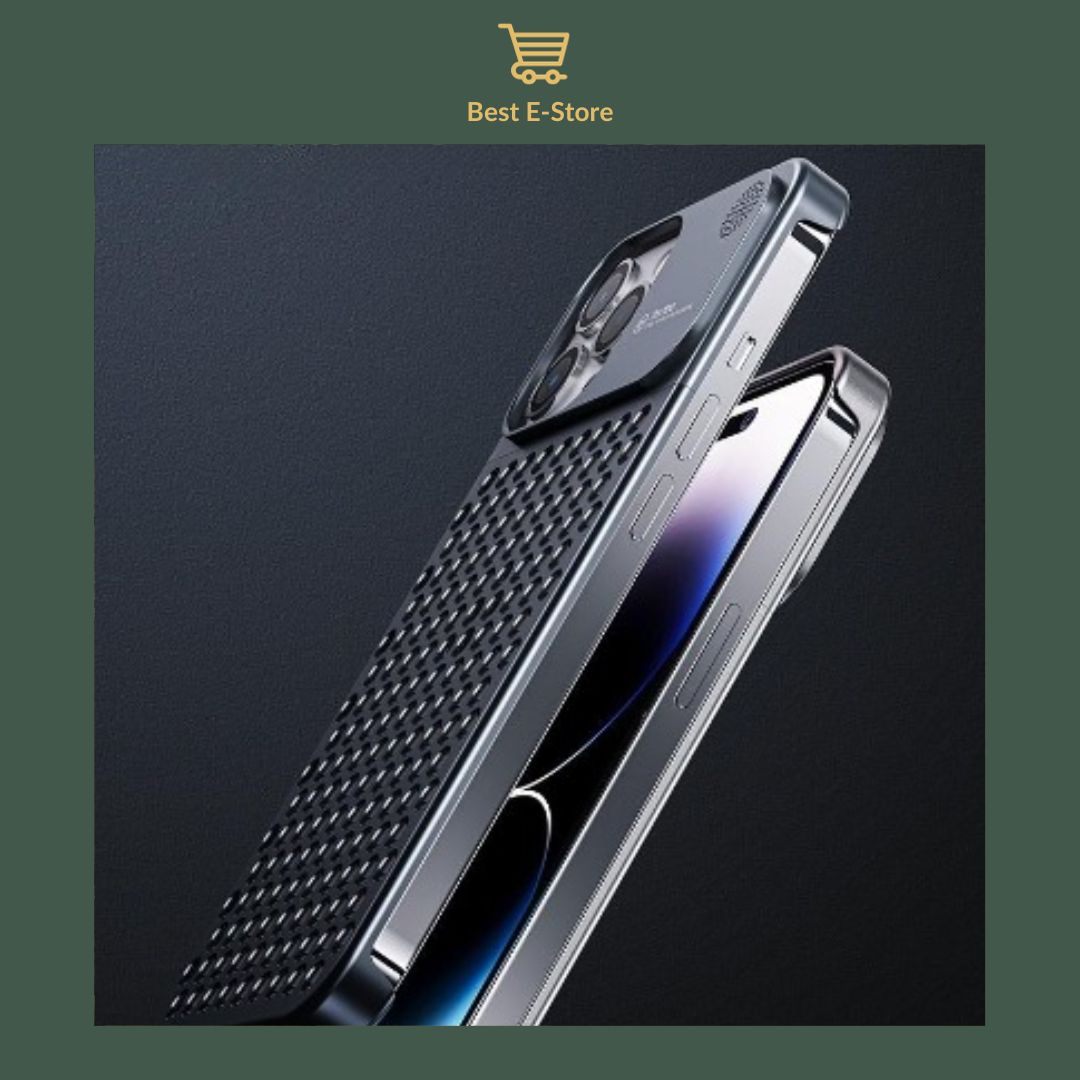 🚀FortressGuard: Edge-Raised Aluminum Alloy Case for iPhone - Stylish Defense🌈🔐