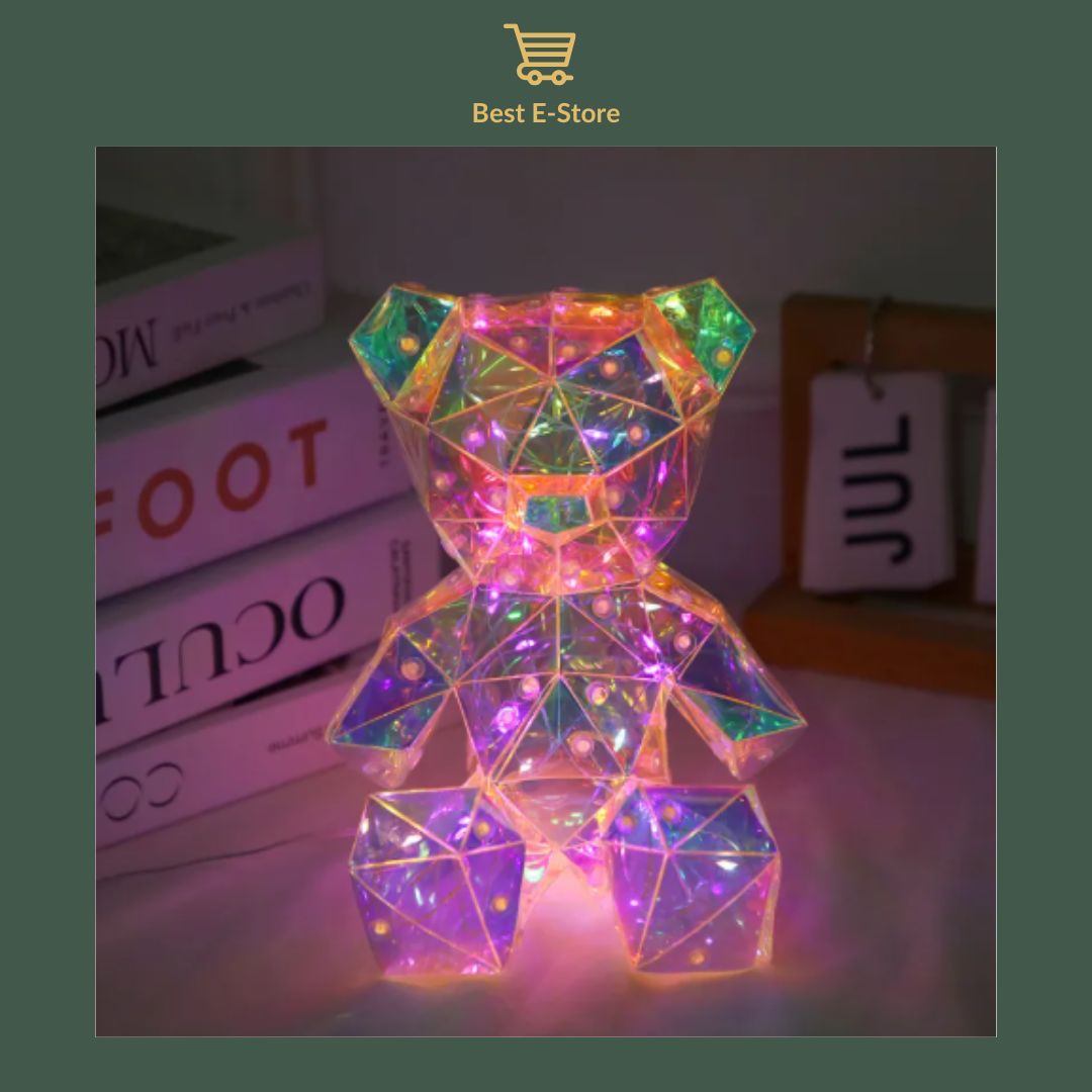 🎀 Whimsical Bear Light: Perfect Gift for Any Room 🌈✨