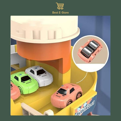 🌟 Interactive Parking Garage Playset for Kids: Educational & Fun 🌟