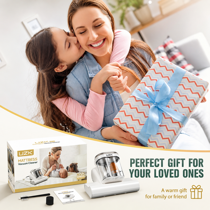Gift-Ready Mattress Vacuum Cleaner with Hot Air and UV-C for Pet Owners