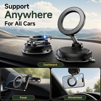 Magnetic Car Phone Holder Gift with Strong Magnet & Easy One-Second Install