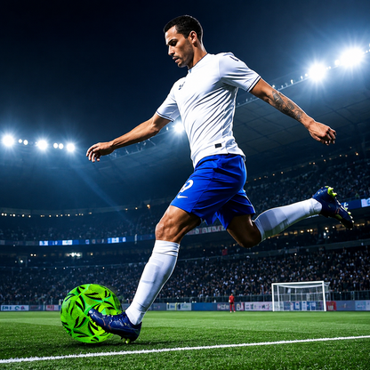 Glow In The Dark Soccer Ball - No Batteries Needed, Play Anytime