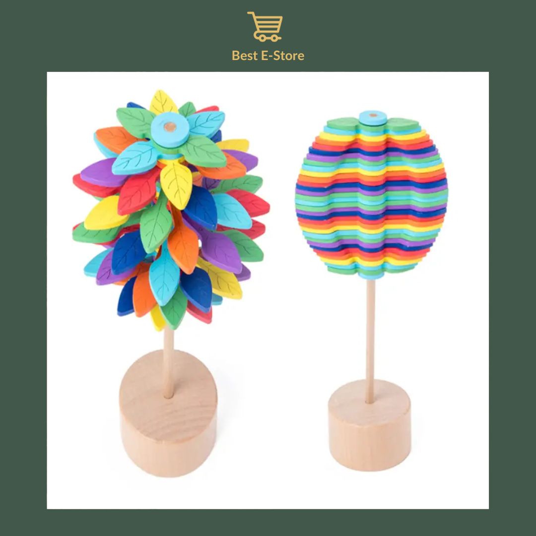 🎁 Gift of Art: Wooden Spiral Lollipop - Relaxation and Decor Combined ✨