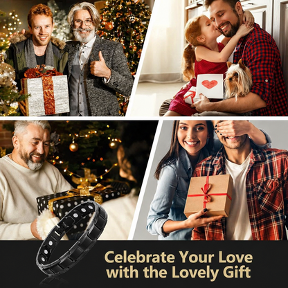 Magnetic Titanium Steel Bracelet for Wrist Comfort and Daily Relief