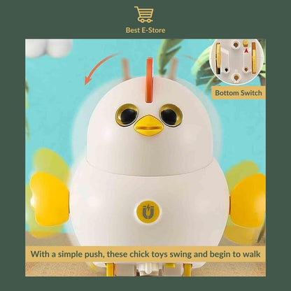 🚶‍♂️ Swinging Fun with Cute Chick Toys: Educational & Entertaining 🐥