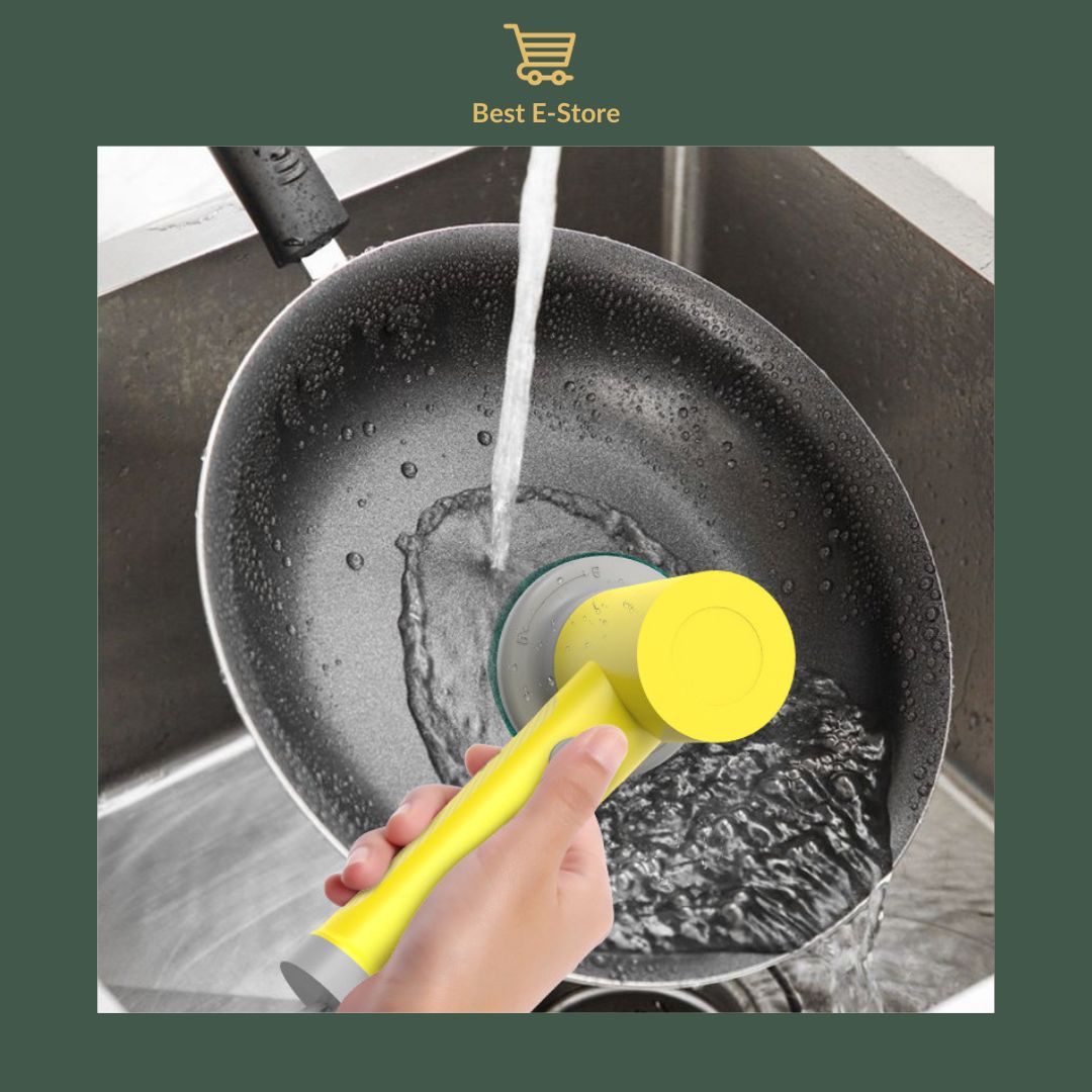 The Power of Effortless Cleaning with Our Multifunctional Spin Scrubber