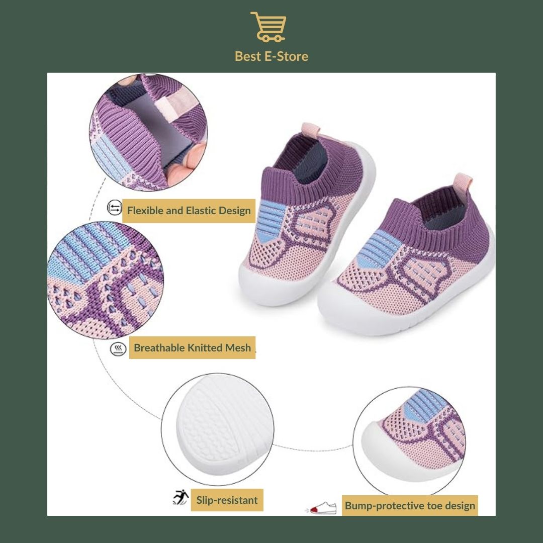 🎨 Cute and Cozy Baby Shoes: The Perfect Pair for Little Explorers 🌟