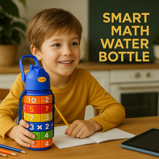 Bottle Learning Math 🎒 Smart Math Water Bottle: Learn & Stay Hydrated 💡 – Best E-Store
