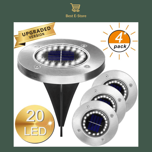 New Waterproof Solar Powered Garden Lights