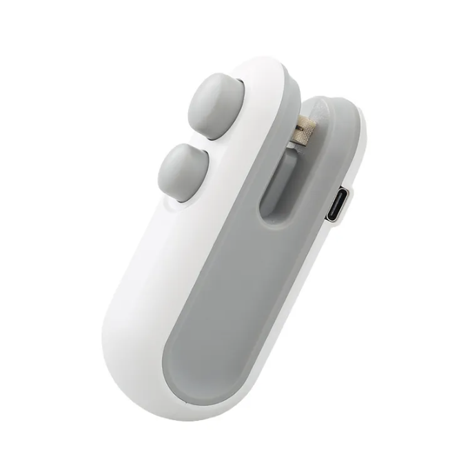 Portable Rechargeable Bag Sealer Cutter for Fresh Snacks Anywhere