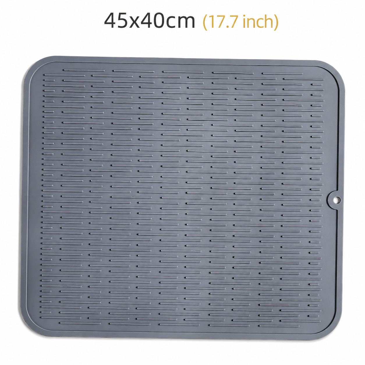 Silicone Dish Drying Mat Gift Heat Resistant Multipurpose Kitchen Mat