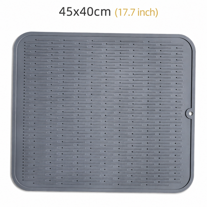Silicone Dish Drying Mat Gift Heat Resistant Multipurpose Kitchen Mat