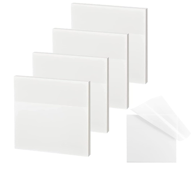 Sparkly Translucent Sticky Notes in Vibrant Colors for Fun Planning