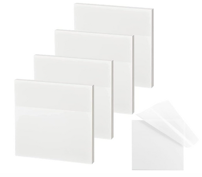 Sparkly Translucent Sticky Notes in Vibrant Colors for Fun Planning