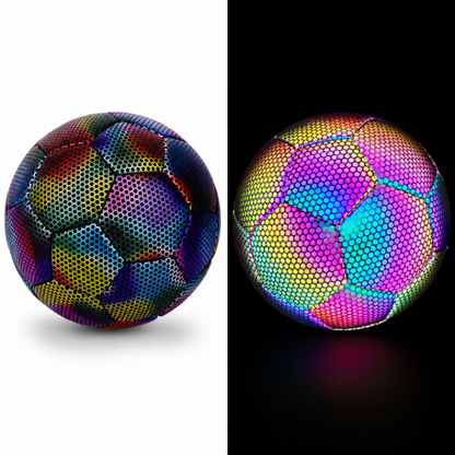 Reflective Holographic Soccer Ball – Durable All-Surface Training Football