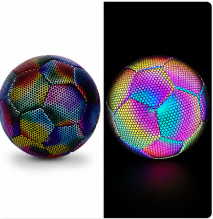 Holographic Glow Soccer Ball – Stand Out on the Pitch Every Game